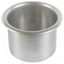 Large 3-3/4" x 2-7/8" Deep Spun Alum Drink Holder - Machined