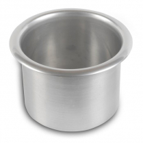 Small 3" x 2-7/8" Deep Spun Alum Drink Holder - Machined