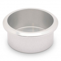 Small 3" x 1-1/2" Short Billet Alum Drink Holder - Clr Anod