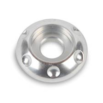 Dimpled LED Accent Washer 3/8" IDx1-1/8" OD - Clear Anodized