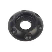 Dimpled LED Accent Washer 3/8" ID x 1-1/8" OD - Matte Black