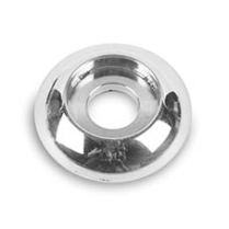Plain Accent Washer #10 ID x 3/4" OD - Clear Coat