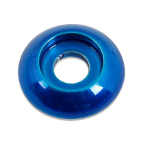 Plain Alum Accent Washer 1/4" ID x 7/8" OD - Gloss Blue