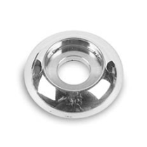 Plain Alum Accent Washer 3/8" ID x 1-1/8" - Polished