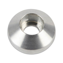 Plain Socket Cap Washer #10" ID x 5/8" OD - Clear Anodized