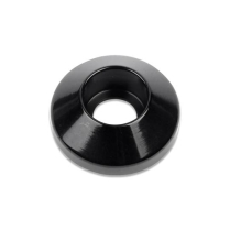 Plain Socket Cap Washer 1/4" ID x 3/4" OD - Black Anodized