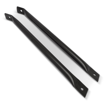 1967-69 Camaro Stainless Fender Braces - Matte Black