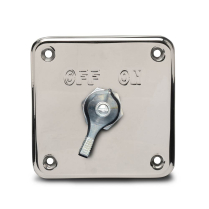 Battery Disconnect Switch & Panel - Clear Coat