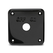 Battery Disconnect Panel Mount w/o Switch - Gloss Black