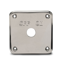 Battery Disconnect Panel Mount w/o Switch - Clear Coat