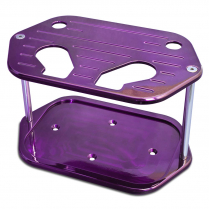 Alum Optima D34 & R34 Milled Battery Box - Gloss Purple