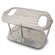 Aluminum Optima D31 Series Milled Battery Box - Clear Anod