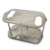 Aluminum Optima D31 Series Milled Battery Box - Clear Coat
