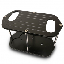 Aluminum Optima D31 Series Milled Battery Box - Matte Black
