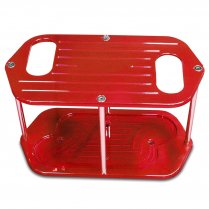 Aluminum Optima D31 Series Milled Battery Box - Gloss Red