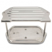 Billet Alum Optima Group 78 Milled Battery Box - Clear Coat