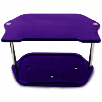 Billet Alum Optima Group 78 Smooth Battery Box- Gloss Purple