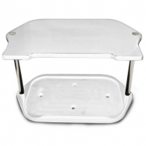 Billet Alum Optima Group 78 Smooth Battery Box - Gloss White