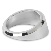 Angled Gauge Bezel for 2-1/16" Gauges - Clear Coat