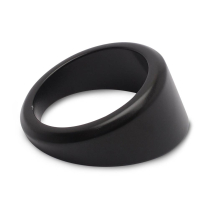 Angled Gauge Bezel for 3-3/8" Gauges - Matte Black