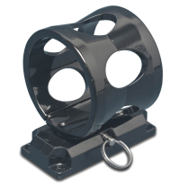 1lb Fire Extinguisher Bracket - Black Anodized