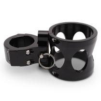 1-3/4" Roll Bar Mount for 1 lb Fire Extinguisher- Black Anod