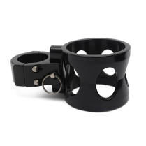 1-3/4" Roll Bar Mount for 1lb Fire Extinguisher - Gloss Blk