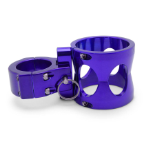 1-3/4" Roll Bar Mount for 1lb Fire Extinguisher Gloss Purple