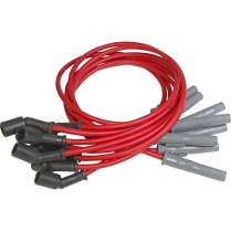 1999-19 GM Truck LS Super Conductor Plug Wire Set - Red/Gray