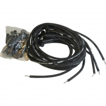 8-Cly Universal Street Fire HEI 90 Degree Wire Set - Black