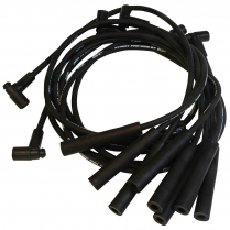 1973-76 Chevy BB Street Fire HEI Spark Plug Wire Set - Black