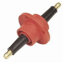 Firewall Feed Through Wire Connector - Red