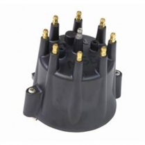 MSD Style Chevy V8 HEI Distributor Cap Retainer - Black