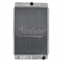 Hot Rod Radiator 26"H x 16"W x 3-1/8"T In-Center / Out-Right