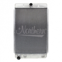 Hot Rod Radiator 16" W x 26" H, In-Center / Out-Left