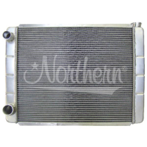 Race Pro Radiator Ford/Mopar 19 x 26 Dbl Pass In/Out LH Side