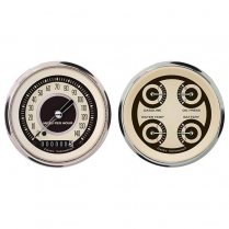 Nostalgia VT 2 Gauge Kit 3-3/8" Speedo/Quad - SHC