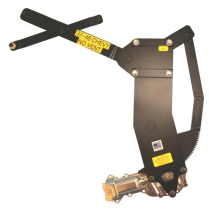 1937-48 Chevy Coupe Front P/Window w/o Vent Chrome Switches