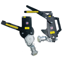 1957-58 Ford 2Dr HT Frt/Rear Power Window Kit w/Chr Switches