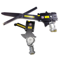 1965-68 Galaxie HT Frt/Rear Power Window Kit w/Chrome Switch