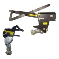 1969-70 Mustang Coupe/Conv Frt/Rear P/Window Kit w/Chrome Sw