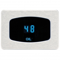 Odyssey Series Oil Pressure Gauge - Satin/Teal