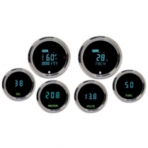 Odyssey II 6 Gauge Individual Kit - Black/Teal