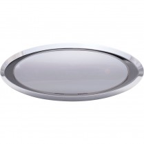 Oval Polished Interior Light with 30 Degree Bezel