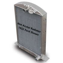 1934 Chevy Master Car Aluminum Radiator