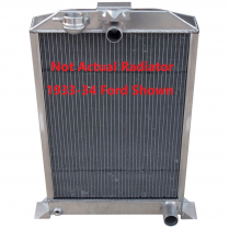 1936 Chevy Pickup Aluminum Radiator