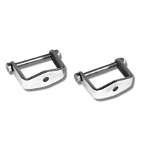 Front 1-3/4" Spring Clamps - - Polished Stainless