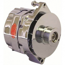 GM 17si Chrome 120A 6 Gr Pulley wo O/S 1/3 Wire Alternator