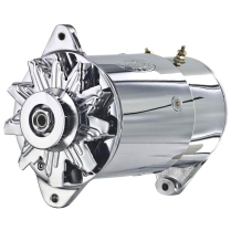 GM Chrome PowerGEN Long 90 Amp 12 Volt Alternator