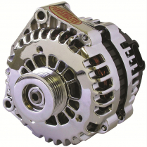 GM AD244 Chrome 6-Groove Serp 165A Internal Reg Alternator